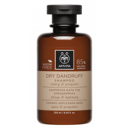 Apivita - Dry Dandruff Shampoo Σαμπουάν κατά της ξηροδερμίας με Σέλερι & Πρόπολη - 250ml