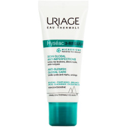 Uriage - Hyseac 3-Regul+ Anti-Blemish Global Care Κρέμα Προσώπου για Σημάδια & Ατέλειες - 40ml